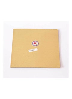 اشتري Square Gold Cake Board - Thin Beige 25cm في مصر