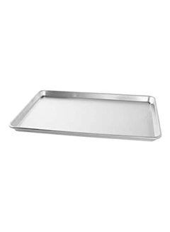 اشتري Aluminum Baking Tray Deep Silver 39 x 28 x 2.5cm في مصر