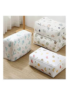 Buy Waterproof Blanket Storage Bag White 20x36x55cm in Egypt