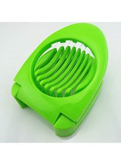 اشتري Stainless Egg Slicer Cutter Boiled Chopper Kitchen Tool Gadget Green في مصر