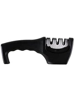 Buy Knife Sharpener With 3 Blades Black in Egypt