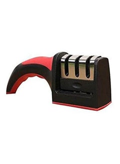 اشتري Professional 3 Stage Kitchen Knife Sharpening System For Steel Knives Multicolour في مصر