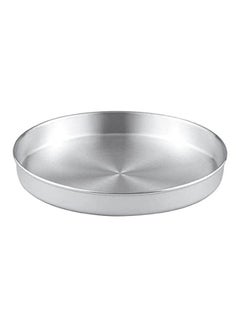 اشتري Rounded Desserts Tray Silver 36cm في مصر