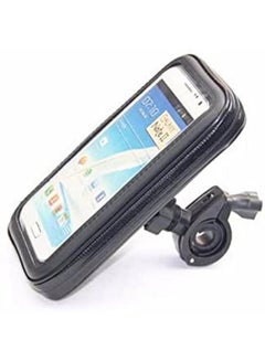 اشتري Bike Bicycle Handle Phone Mount Cradle Holder Cell Phone Motorcycle Handlebar Waterproof bag Case For CellPhone XL 6.3inch في مصر