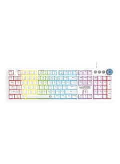 Buy FANTECH MK852 MAXCORE RGB Gaming Mechanical Keyboard | OUTEMU BLUE SWITCH | Double SHOT KeyCaps | MACRO Support | ALL KEYS ANTI GHOSTING | MEDIA KEYS in Egypt