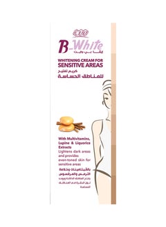 Buy Eva B-White Whitening Cream For Sensitive Areas 50grams in Egypt