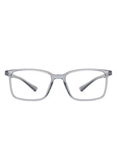 Buy Zero Power Full Rim Bluecut & Antiglare Rectangle Shape Computer Eyeglasses LB E13737 - 53mm in UAE