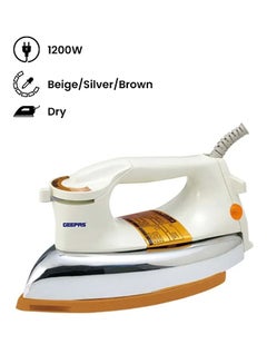 Buy Automatic Dry Iron 1200.0 W GDI7752 Beige/Silver/Brown in UAE