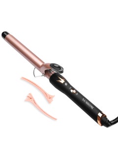 Buy Professional Hair Curler 25mm ,Curling Iron Gold/Black 400ml in Saudi Arabia