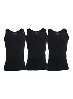 اشتري Under Shirt Set Of 3 For Men Black في مصر