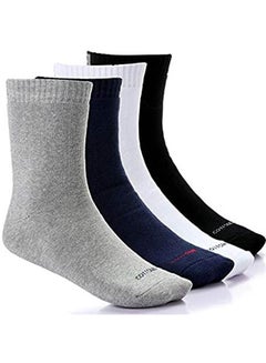 Buy Set Of (4) Half Towel Socks Multicolour in Egypt
