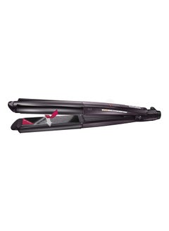 Buy Hair Straightener Wet & Dry Straight, Dual-function Straightening And Curling, Advanced Heat Technology With Quick Heat-up Time, Long-lasting Results & Salon-quality Styling, ST330SDE Black in UAE