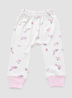 Buy Baby Girls Pyjama Bottoms Ivory in UAE