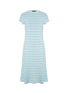 Buy Women's Casual Plain Basic Design Long Evening Maxi Short Sleeve Knit Dress 48075 - #9 in Saudi Arabia