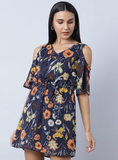 Buy Casual Mini Dress Multicolour in UAE