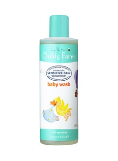 Buy Fragrance Free Baby Wash For Sensitive Skin 250ml in UAE