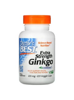 Buy Extra Strength Ginkgo 120 Mg-120 Veggie Caps in Saudi Arabia