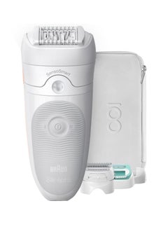 Buy Silk-Epil 5 Epilator Max Sensosmart 100 Year Limited Edition White 20 x 6.6 x 19.3cm in Egypt