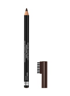 Buy Rimmel Brow This Way Professional Eyebrow Pencil Shade 004 Black Brown in Saudi Arabia