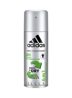 Buy Cool & Dry 6 In 1 Antiperspirant Deodorant Spray 150ml in Saudi Arabia