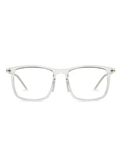 Buy Zero Power Blue Cut & Antiglare Wayfarer Shape Computer Eyeglasses LB E13533 - Lens Size: 53mm - Transparent in UAE