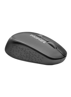 Buy 2.4G Wireless Mouse, Professional Precision Tracking Comfort Grip Mouse with USB Nano Receiver, 10m Range, 800/1200/1600 DPI Switch and 4 Functional Buttons for Mac OS, Windows, Tracker Black in UAE