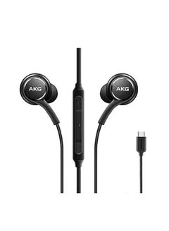 Buy AKG Type-C In-Ear Earphone With Microphone Black in Saudi Arabia