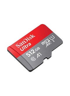 Buy Ultra U1, C10, A1, UHS-1, 120MB/s R, 4x6, 10Y microSDXC Card 512.0 GB in UAE