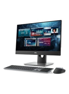 اشتري Optiplex 7490 All In One Desktop With 23.8-Inch Display, Core-i7 Processer/8GB RAM/1TB HDD/Intel UHD Graphics English/Arabic Black في السعودية