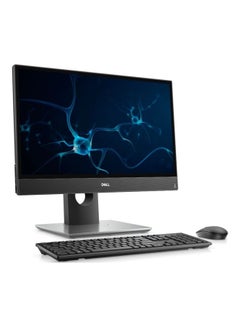 اشتري Optiplex 3280 All In One Desktop With 21.5-Inch Display, Core-i5 Processer/8GB RAM/1TB HDD/Intel UHD Graphics English/Arabic Black في الامارات