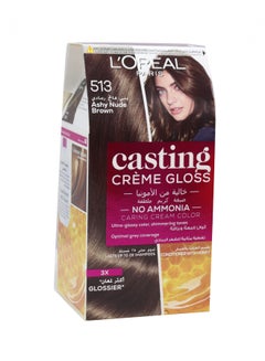 Buy Casting Crème Gloss Hair Colour 513 Ashy Nude Brown 180ml in Saudi Arabia