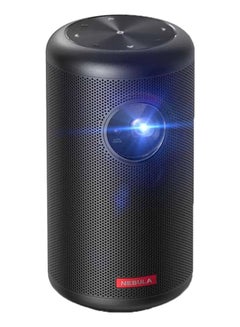 Buy Capsule II Smart Mini 720p HD Portable Projector With Wi-Fi DLP 8W Speaker D2421 Black in Saudi Arabia