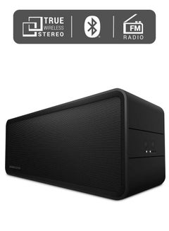 Buy Music Box 9 (Bluetooth, True Wireless Stereo, Hands-Free Function, 40 W, USB, microSD, FM Radio, Audio-In) Black in UAE