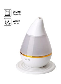 Buy Electric Air Humidifier 250Ml White 250ml in Egypt