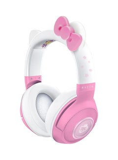 اشتري Razer Kraken BT Headset: Bluetooth 5.0-40ms Low Latency Connection - Custom-Tuned 40mm Drivers - Beamforming Microphone - Powered by Razer Chroma - Hello Kitty & Friends Edition في الامارات