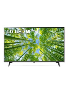 Buy 55 Inch 4K Uhd Smart Led Tv With Built-In Receiver 55UQ80006LD Black in UAE