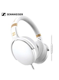 Buy HD 4.30i Over-Ear Headphones Wired Stereo Music Earphone Foldable Sport Bass Headset for iOS Android Devices White in UAE