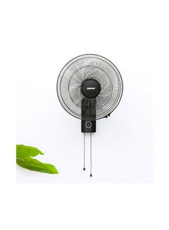 Buy 16" Wall Fan| High Performance Fan with 3-Speed Controls, 5 Leaf Blades and 2 Pull String Cords| Adjustable Tilt Angle and Efficient Cooling| High Performance Motor for High Speed Wind| 2 Years Warranty 60 W GF9483N Black in UAE