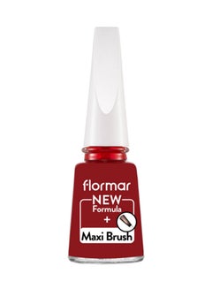 Buy Shiny Nail Enamel 405 Red Roots-Bright Color in UAE