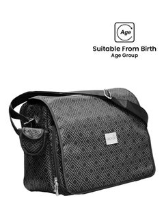 Buy 4Ever Baby Messenger Bag - Black in UAE