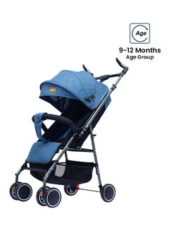 Buy Breathable Ultra Light Baby Stroller Blue/Black in Saudi Arabia
