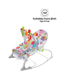 Buy Infant-to-toddler Baby Rocker With Mosquito Net and Adjustable Height, Newborn in Saudi Arabia