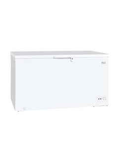 Buy Single Door Chest Freezer, Capacity Esma 460 / Gross 700 Liters, Aluminium Lining, 1 Basket, Lamp, Lock & Key, Castor SGF 644H White in UAE