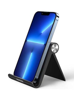 Buy Cell Phone Holder Stand, Foldable Mobile Mount Foldable iPhone Dock Compatible with iPhone 14/14 Plus/14 Pro/14 Pro Max/13/13 Mini/13 Pro/13 Pro Max/11/12 Pro/Pro Max Galaxy S22 S21 S20 etc Black in Egypt