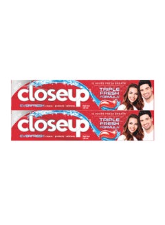 اشتري Red Hot Gel Toothpaste Pack of 2 120مل في الامارات