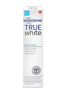 Buy Specialist Whitening Toothpaste For Sensitive Teeth True White Extra Fresh 75ml in UAE