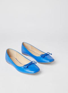 Buy Stylish Comfortable Slip-On Flat Ballerina Blue in UAE