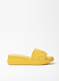Buy Comfortable Casual Sandals Yellow in Saudi Arabia