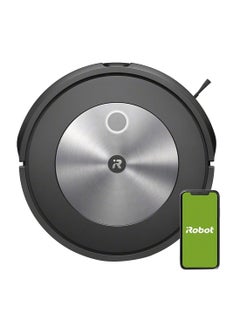 اشتري Roomba J7 Wifi Connected Robot Vacuum – Identifies And Avoids Obstacles Like Pet Waste & Cords, Smart Mapping, Works With Alexa, Ideal For Pet Hair, Graphite 0.4 ml 600 W J715840 Black في الامارات