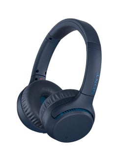 Buy WH-XB700 Wireless Extra Bass Bluetooth Headphones Blue in UAE